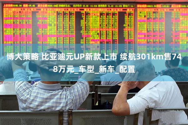 博大策略 比亚迪元UP新款上市 续航301km售748万元_车型_新车_配置