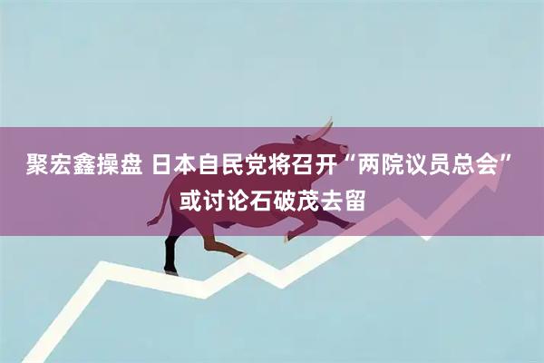 聚宏鑫操盘 日本自民党将召开“两院议员总会”　或讨论石破茂去留