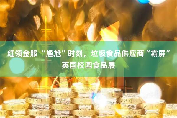 红领金服 “尴尬”时刻，垃圾食品供应商“霸屏”英国校园食品展